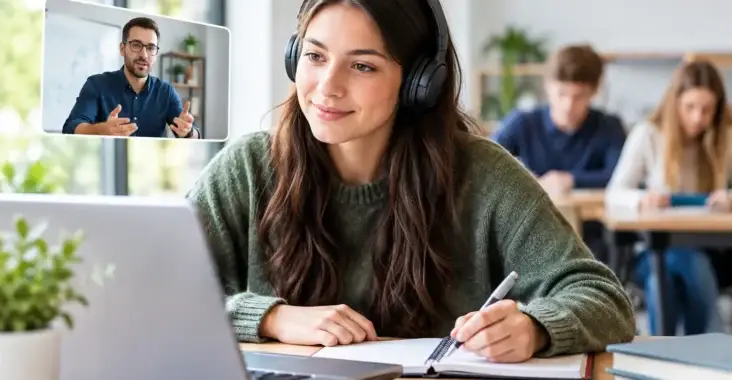 Wie läuft hybrides Lernen in deiner Ausbildung?